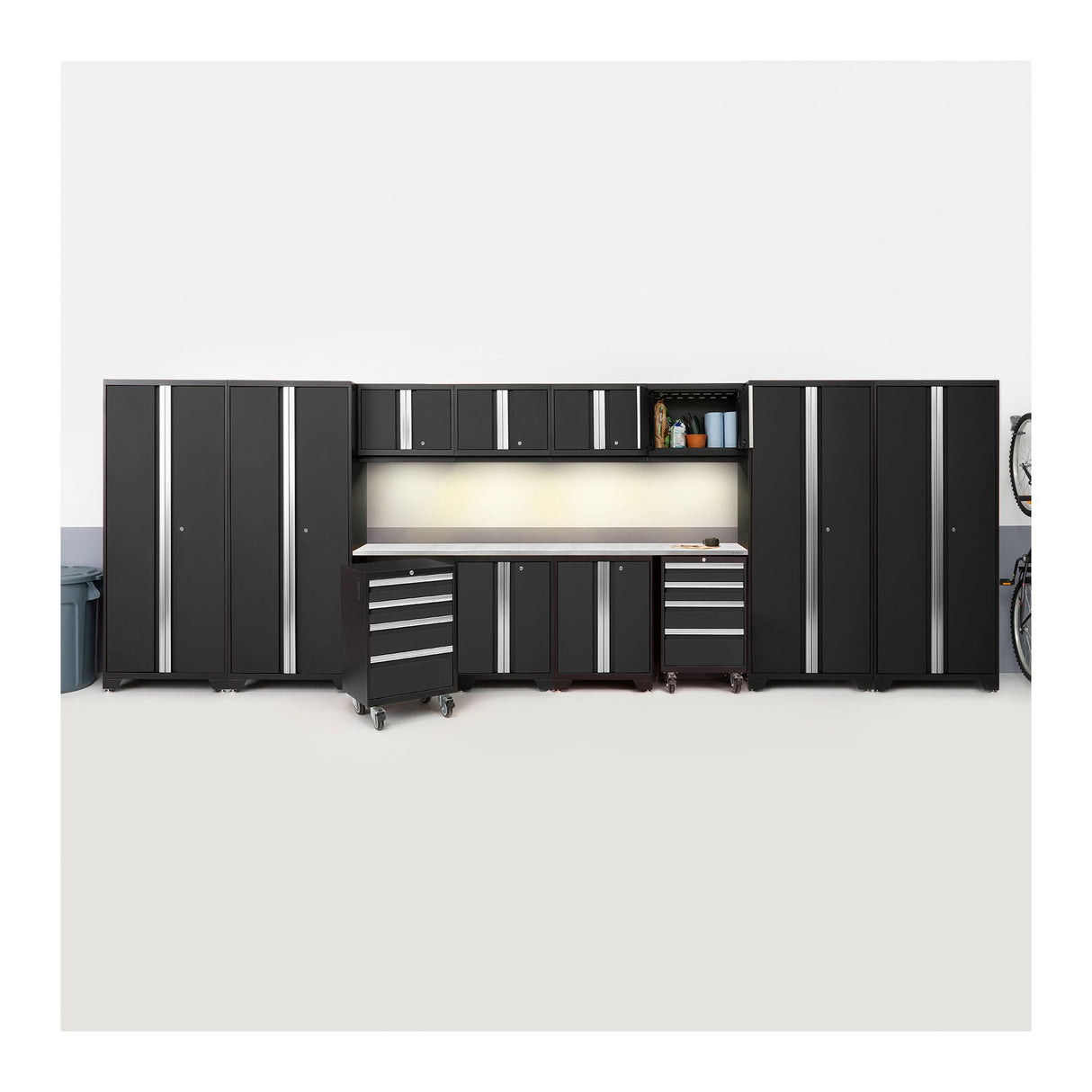 NewAge Bold Series 14-Pc Garage Cabinet Set