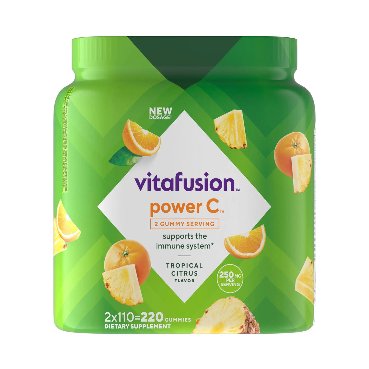 Vitafusion · Power C Gummies (220 ct.) | Vitamin C Boost for Immune Support in Fruity Chews Vitafusion