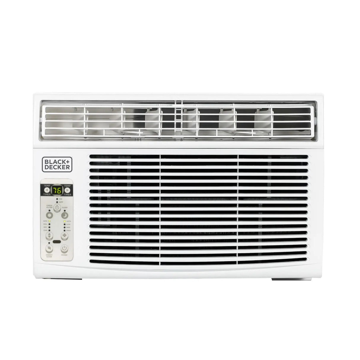 Black+Decker 8,000 BTU Window AC with Remote | Energy-Efficient Cooling Black + Decker