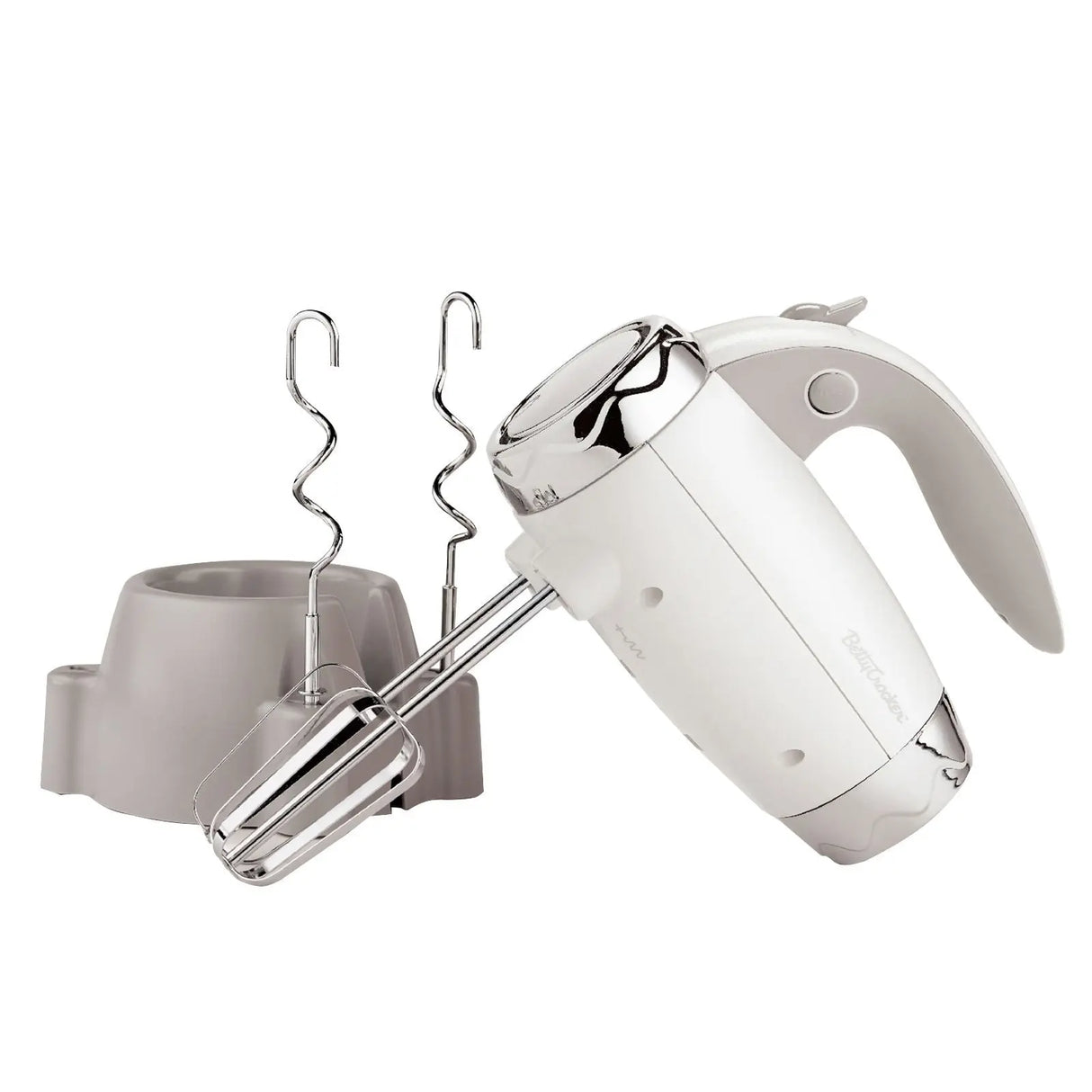 Betty Crocker Hand Mixer (White) | Easy, Versatile Mixing for Baking & Cooking Betty Crocker
