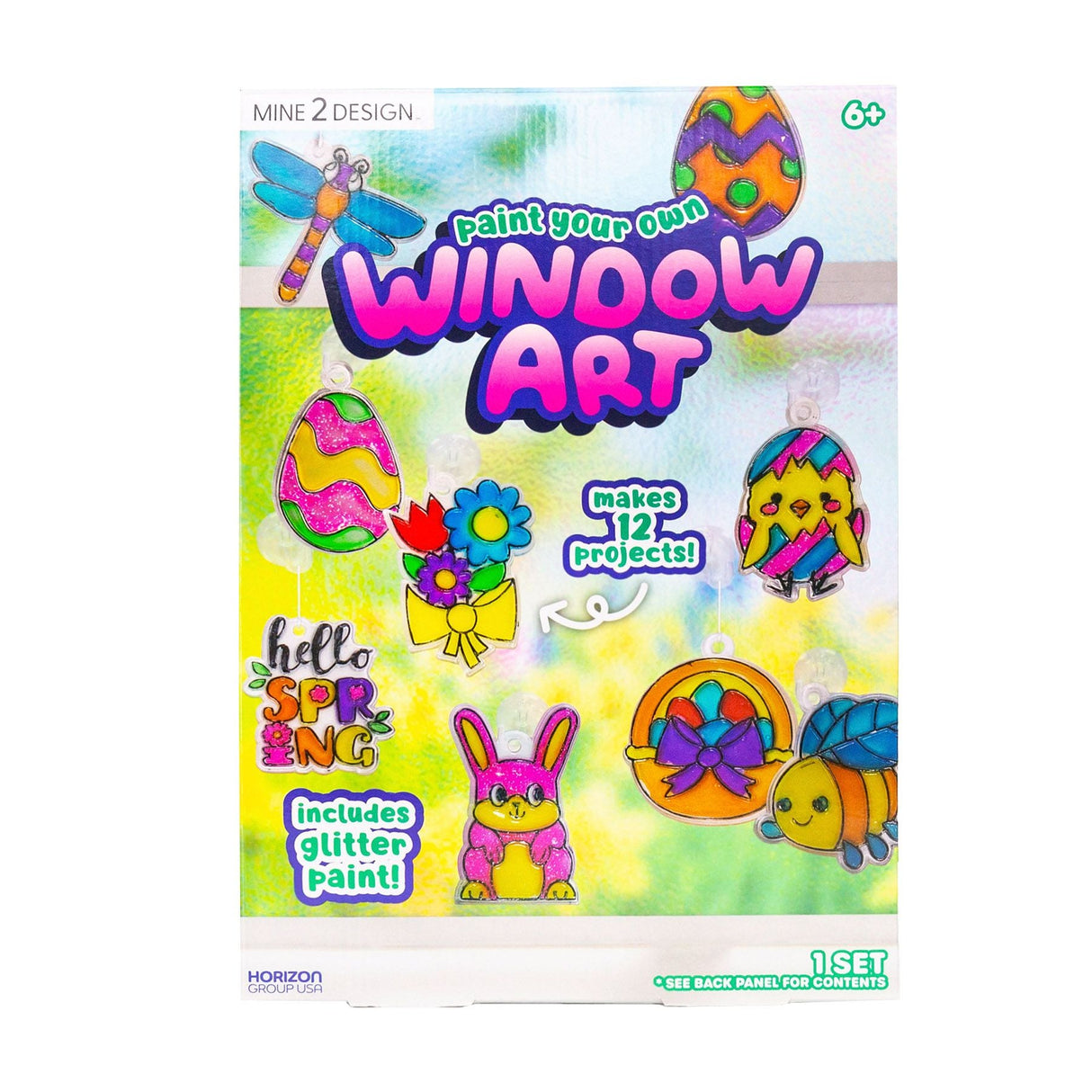 Mine 2 Design Paint-Your-Own Kit | Creative Craft Set for Personalizing Accessories Mine 2 Design