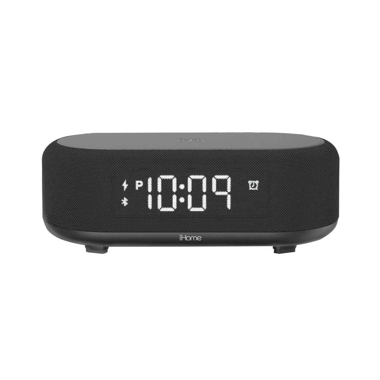 iHome Wireless Charging Alarm Clock | Bedside Power & Time Display iHome