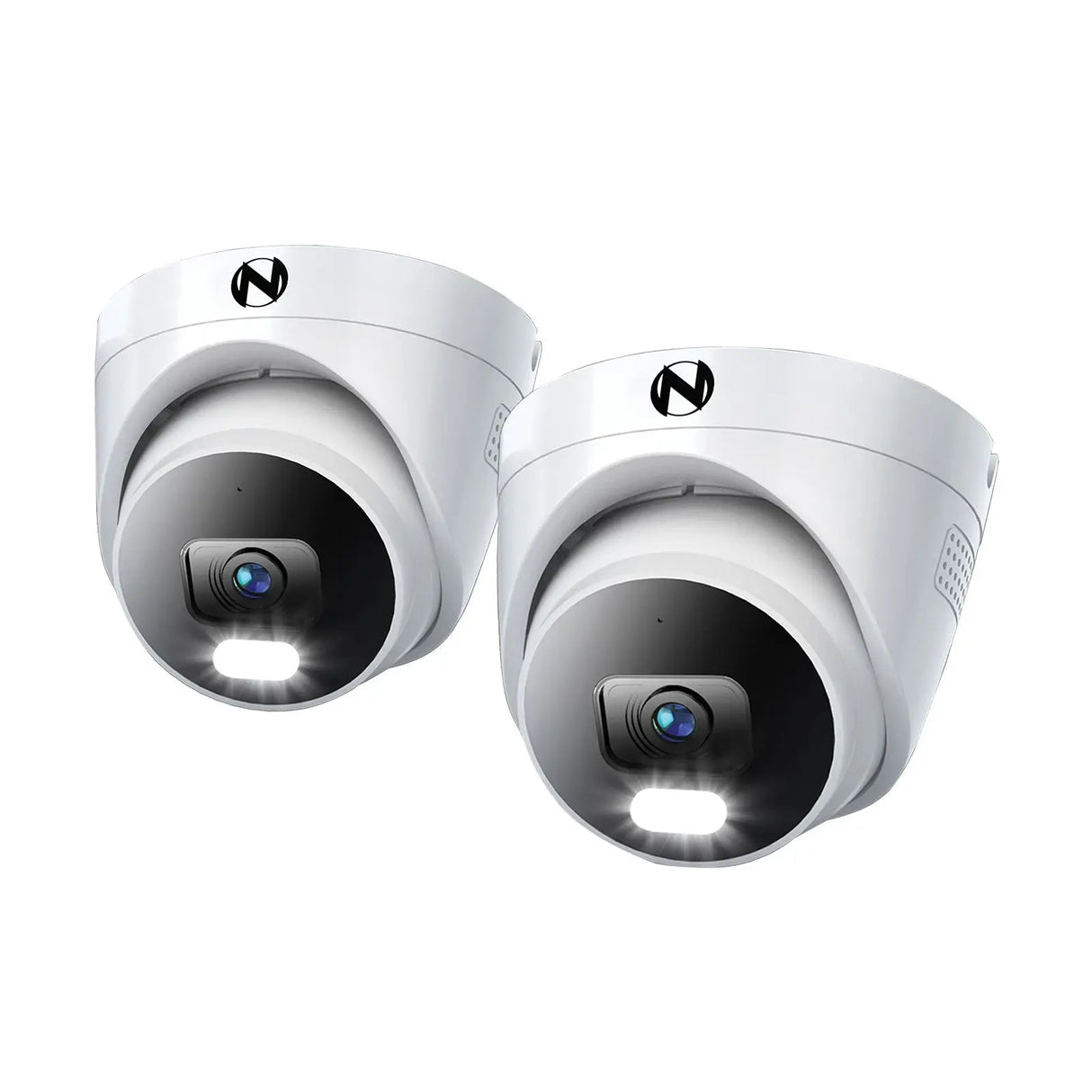 Night Owl 4K Dome Security Cameras (2-Pack) | Wired Deterrence with Night Vision Night Owl