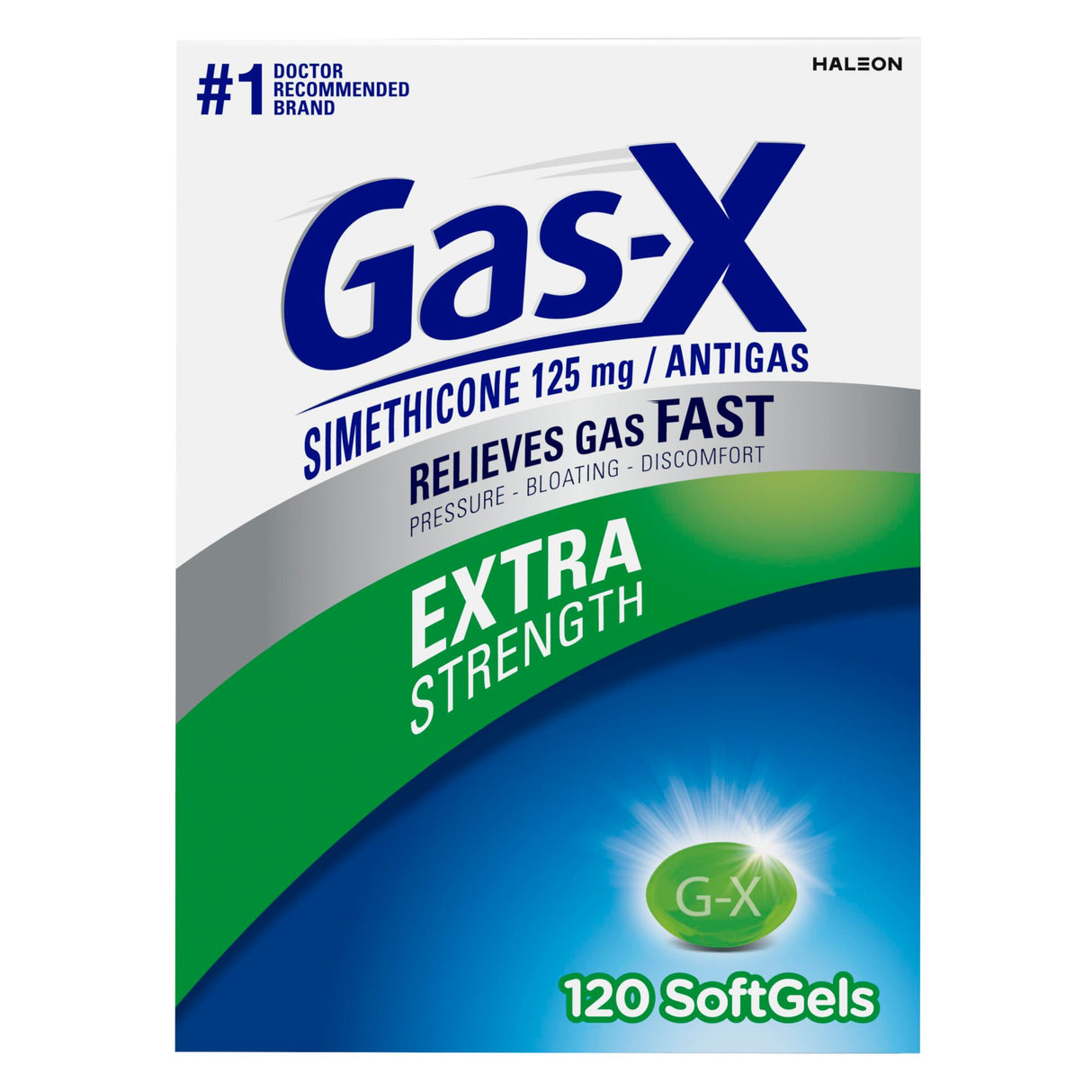 Gas-X Extra Strength Softgels 120 count
