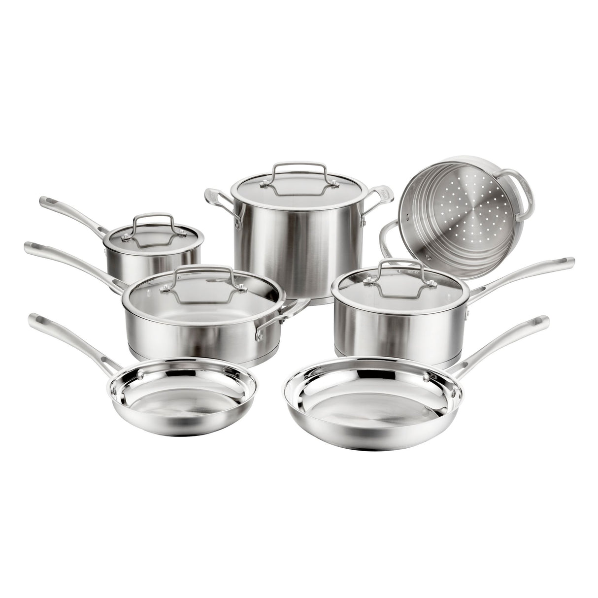 Cuisinart 11 piece stainless steel cookware set