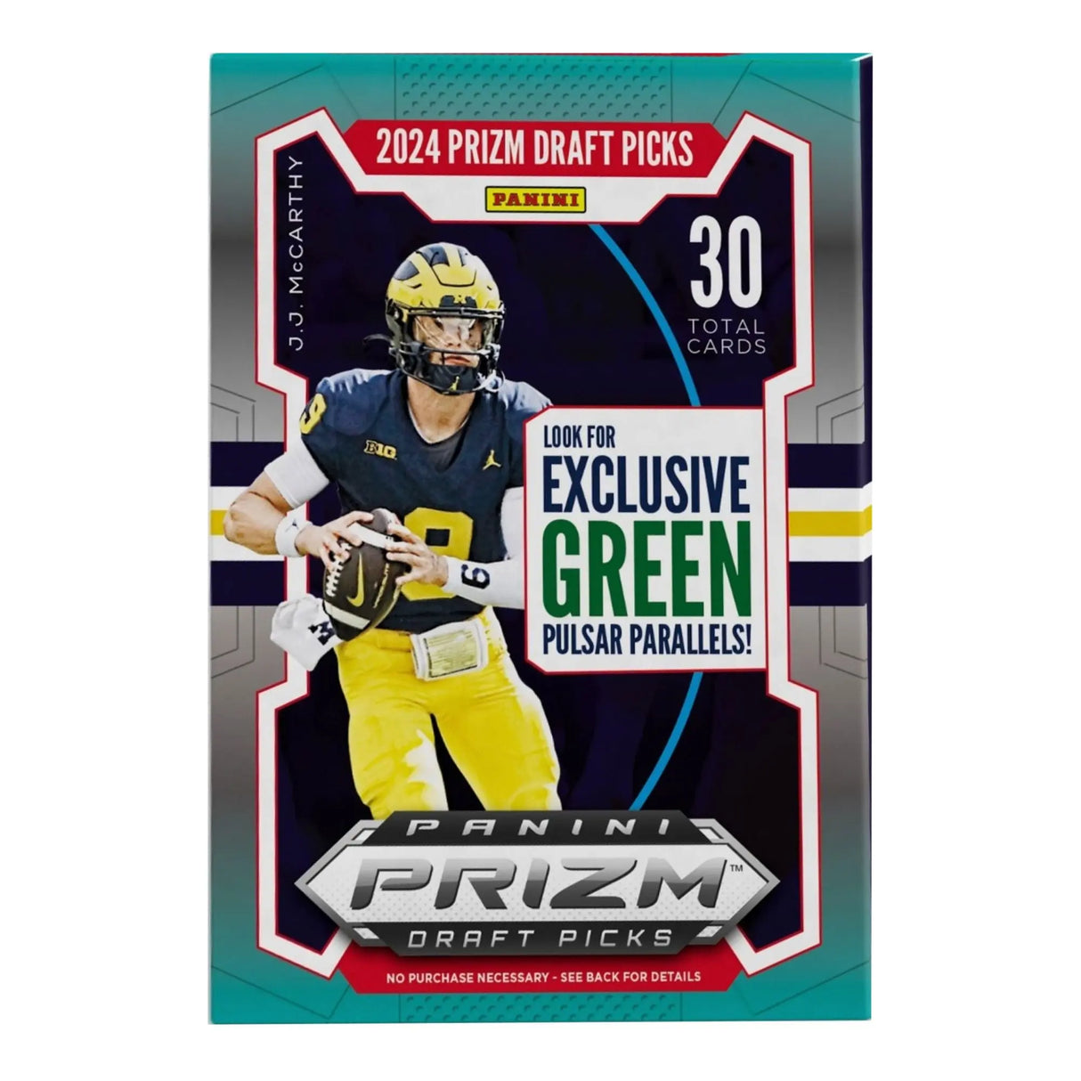 Panini 2024 Prizm Draft Picks NCAA Football Blaster | Hobby Card Box Panini