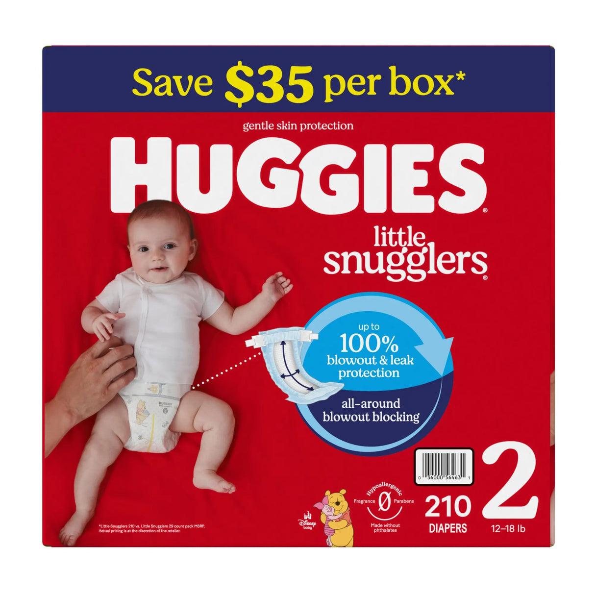 Huggies Little Snugglers Diapers | Gentle Fit & Umbilical Cord Cutout Huggies