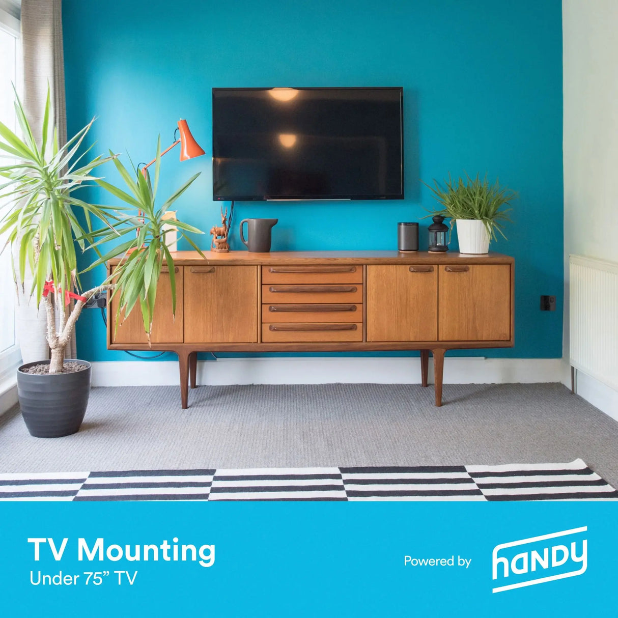 TV Mounting Service | Expert Installation for TVs Under 75" Handy