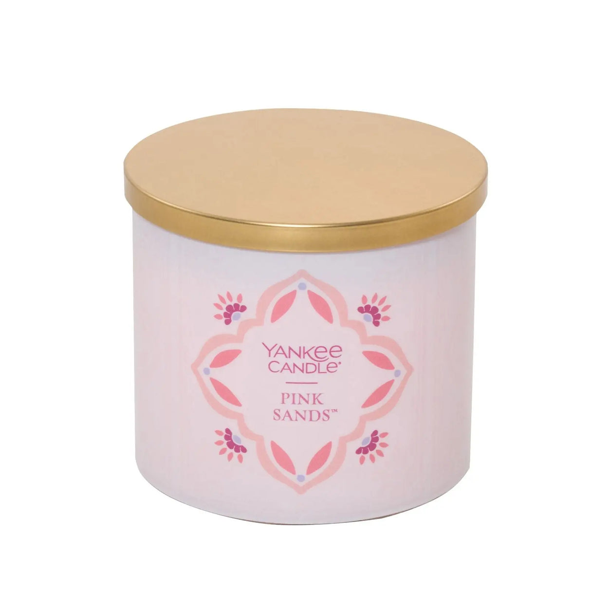 Yankee Candle Pink Sands (3-Wick Jar) | Tropical, Sweet Floral Fragrance Yankee Candle