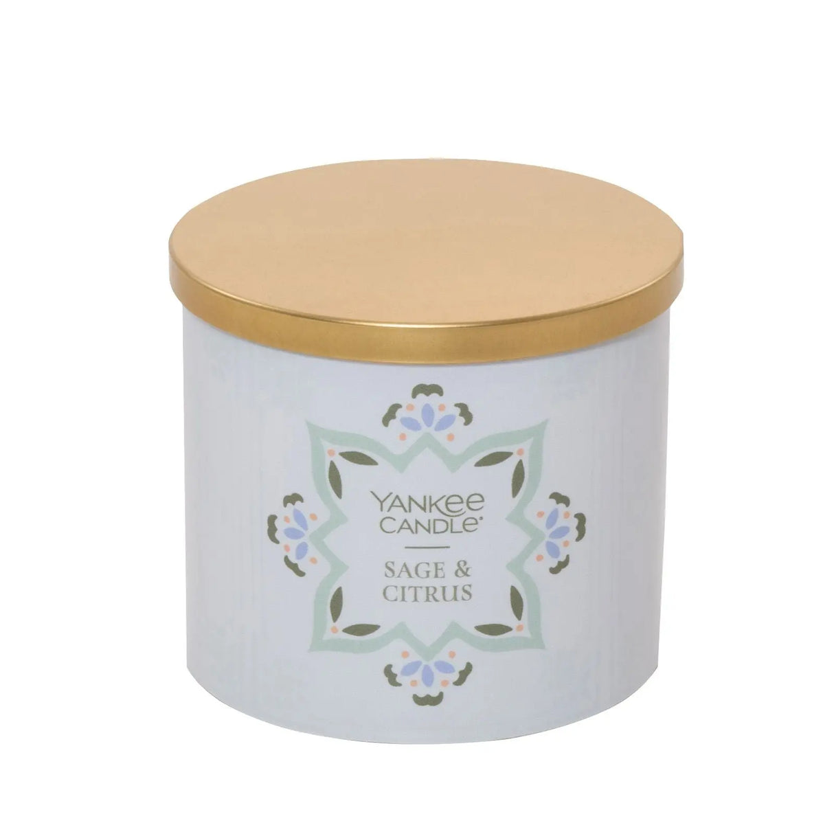 Yankee Candle Sage and Citrus (3-Wick Jar) | Clean, Herbal Scent for Everyday Relaxation Yankee Candle