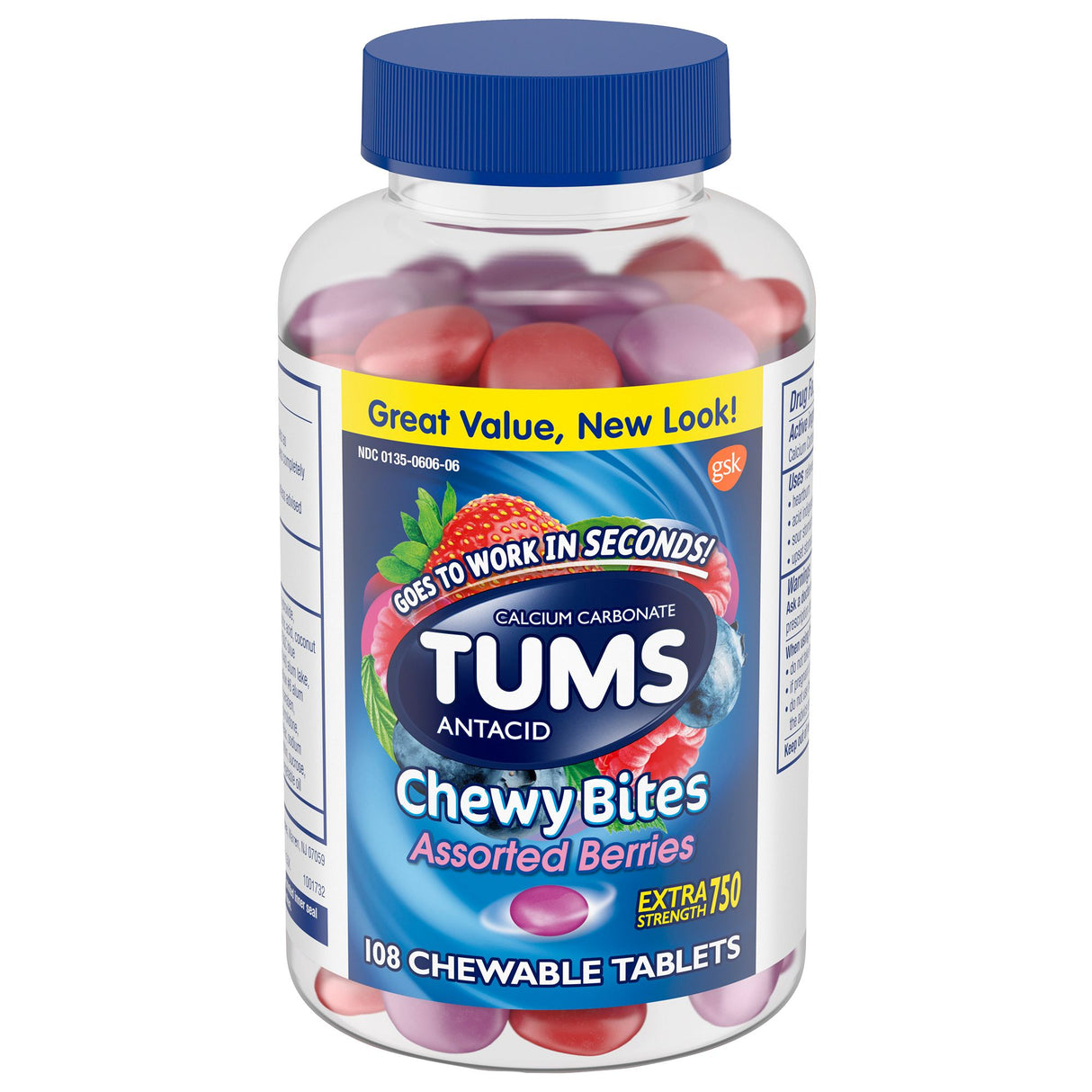 Tums Chewy Bites Assorted Berries