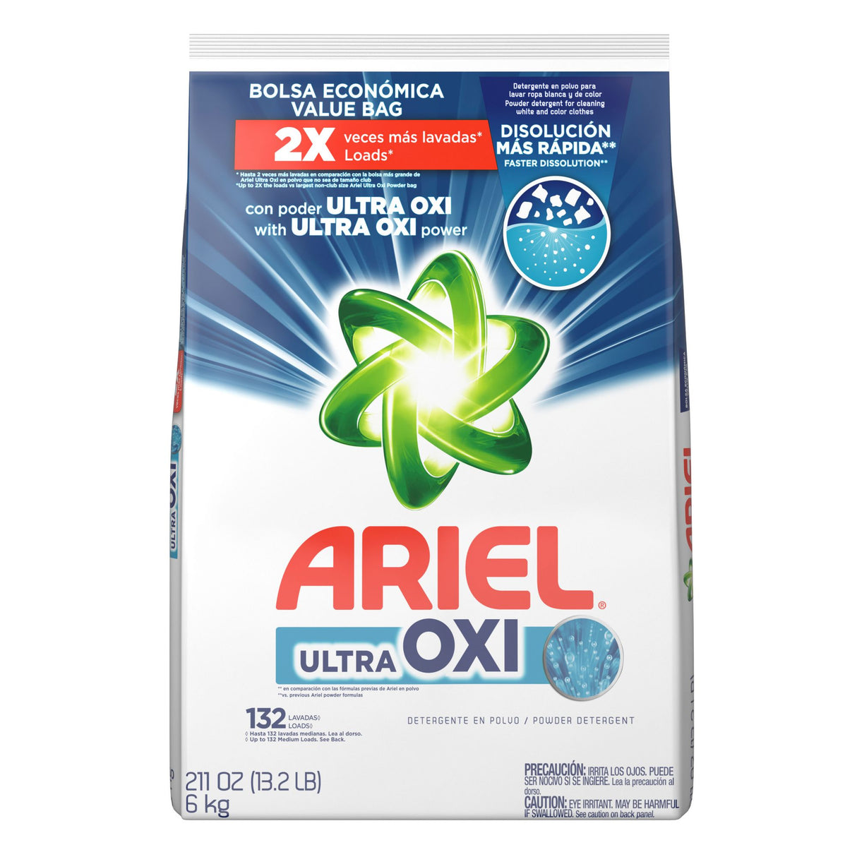 Ariel Ultra Oxi Powder Laundry Detergent 211 oz