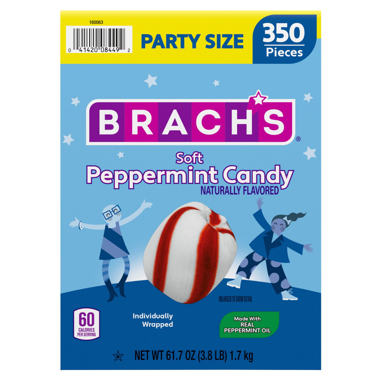 Brach’s Softmints Peppermint Candies (350 ct.) | Smooth, Refreshing Mint Flavor in Bulk Brach's