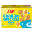 Eggo Vanilla Graham Crackers (28-Pack) | Sweet, Crunchy Kid-Friendly Snack Eggo