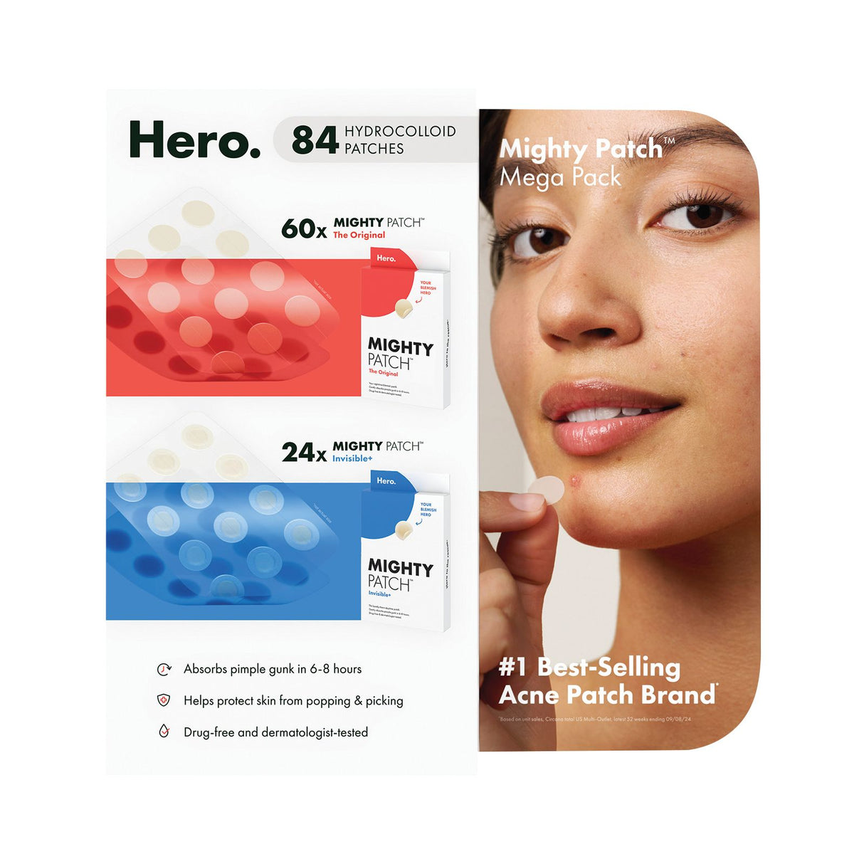 Hero Cosmetics Mighty Patch Mega Pack 84 count
