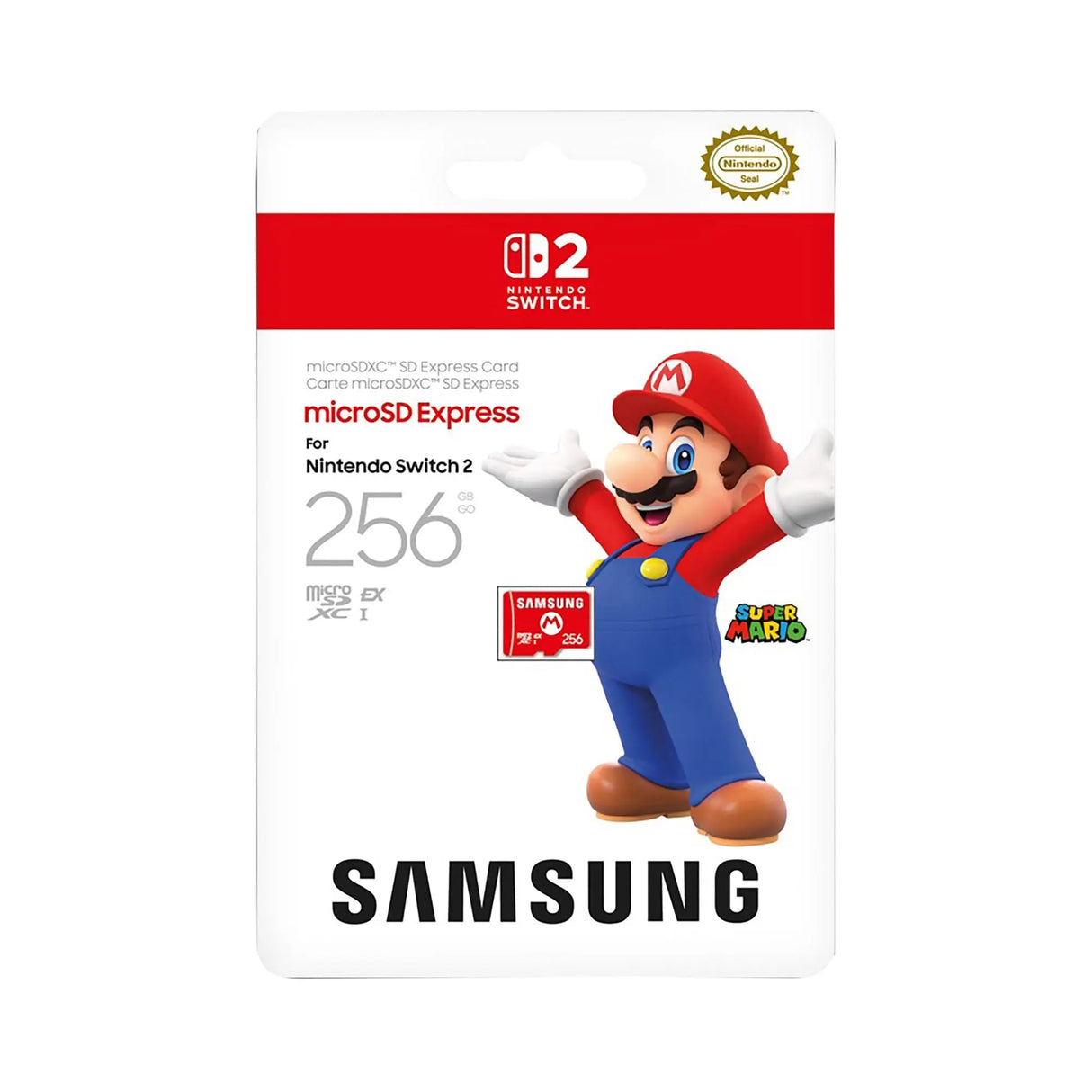 Samsung microSD Express Card (256GB) for Nintendo Switch 2 | High-Speed Gaming Storage Nintendo