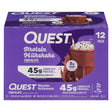 Quest Chocolate Protein Shakes (12-Pack, 14 oz Each) | 45g Protein with Creamy Flavor Quest