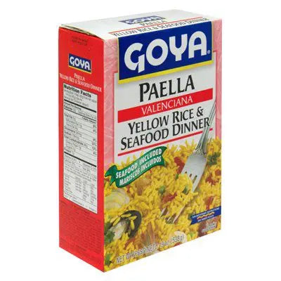 Goya Paella Mix (19 oz) | Authentic Spanish-Style Rice Dish Kit Goya