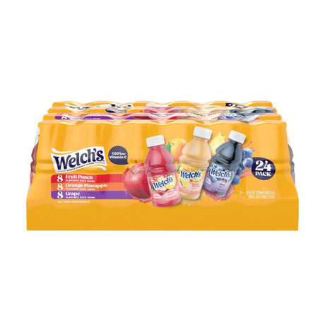 Welch's Juice Drinks Variety Pack (24-Pack, 10 oz Each) | Assorted Flavors Welch's