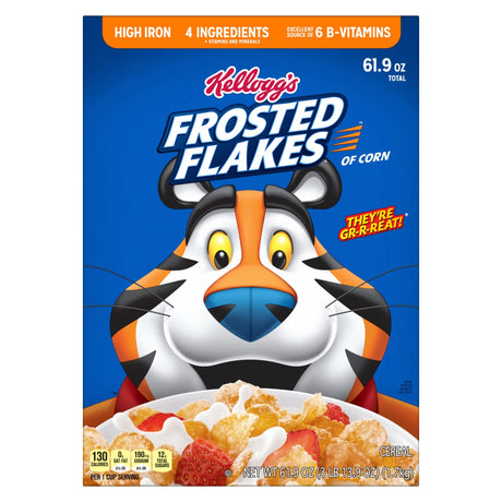 Kellogg's Frosted Flakes Cereal (2-Pack) | Sweet Crunchy Breakfast Kellogg's