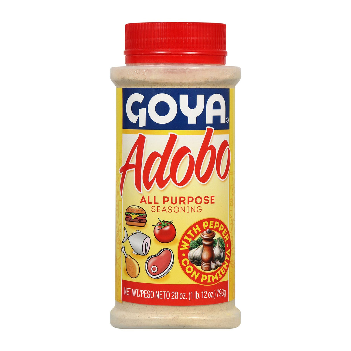 Goya Adobo All-Purpose Seasoning (28 oz) | Bold Latin Flavor for Everyday Cooking Goya