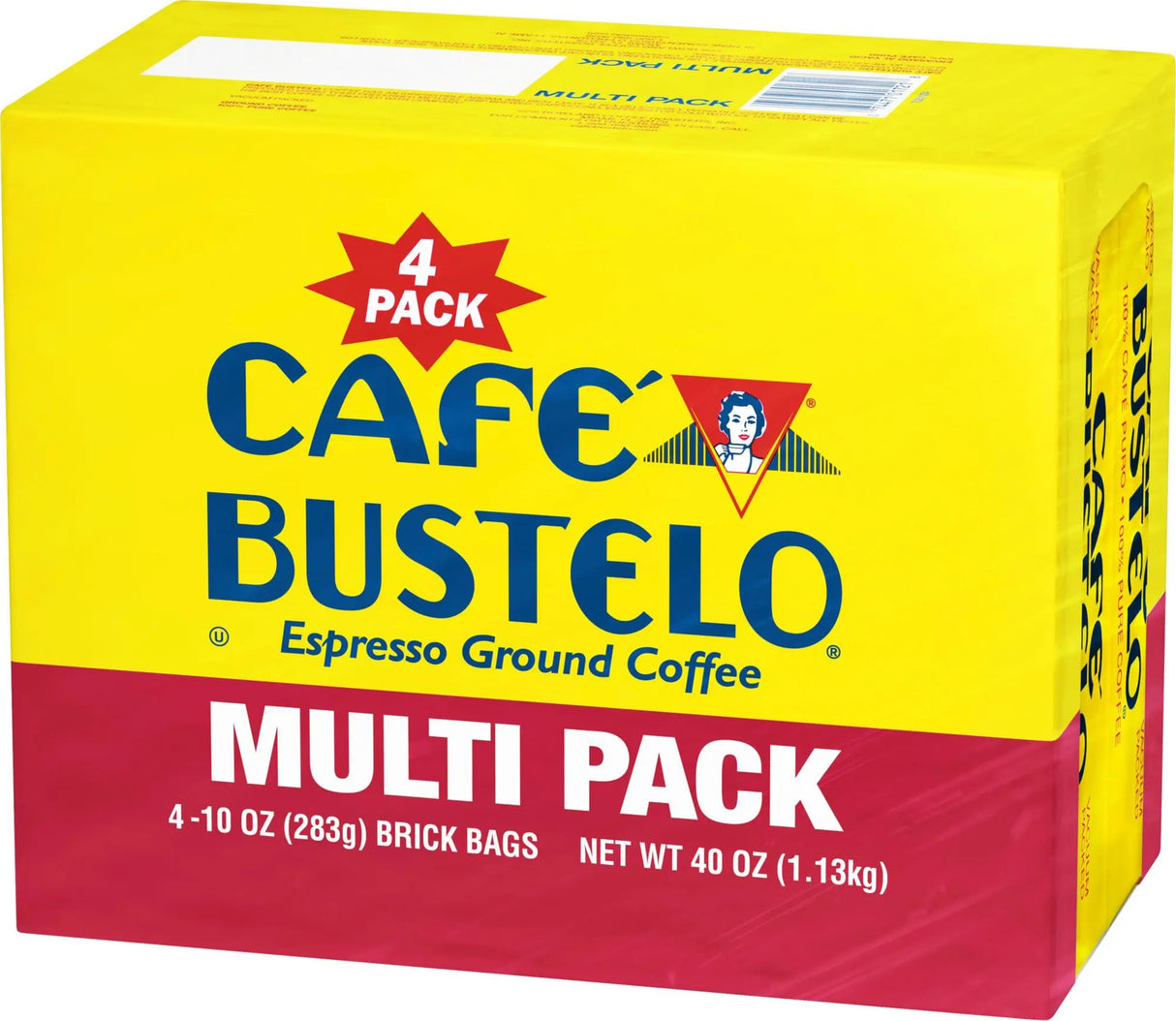 Café Bustelo Espresso Coffee (4-Pack, 10 oz Each) | Rich, Bold Latin-Style Brew Cafe Bustelo