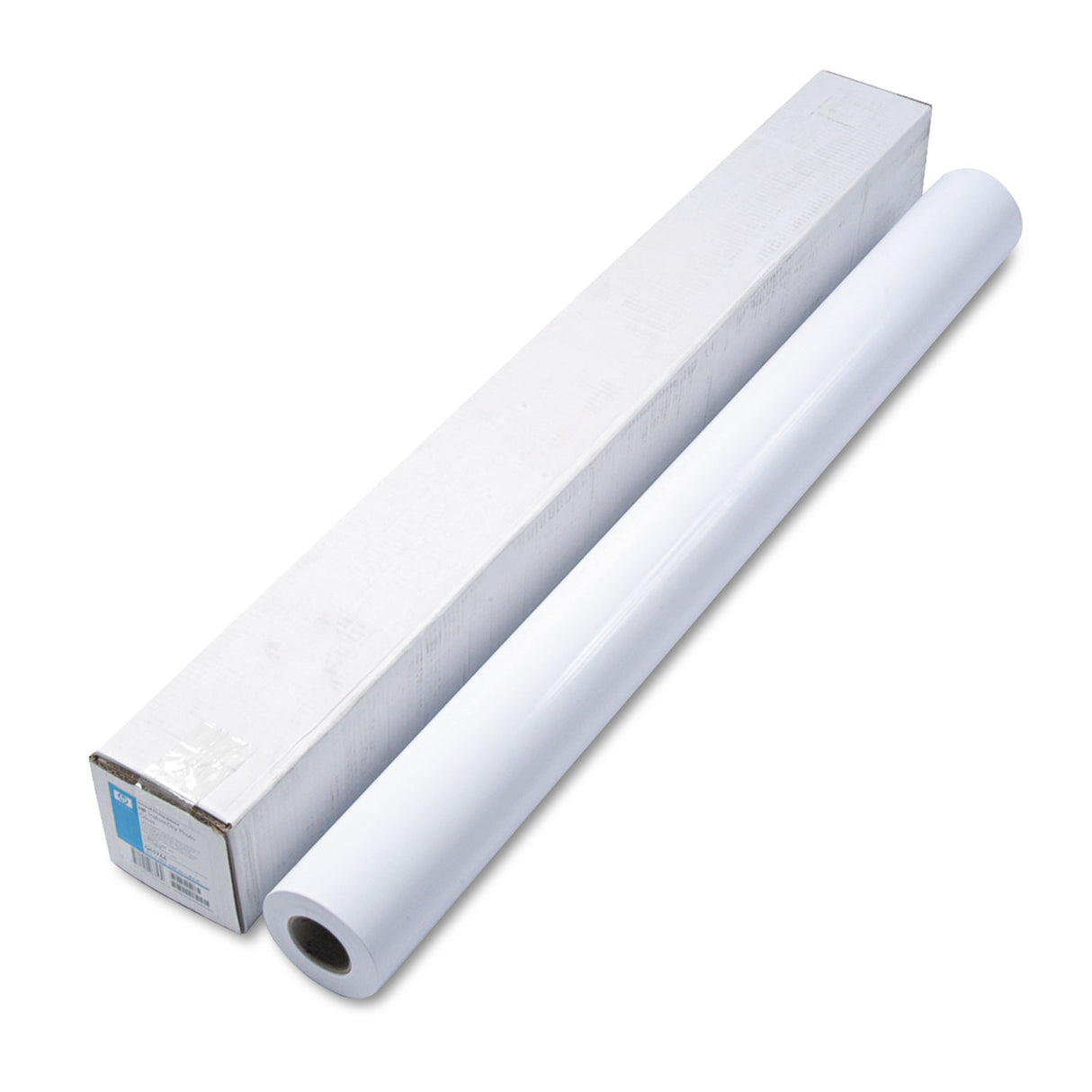 HP DesignJet Large Format Paper for Inkjet Prints, 7 mil, 42" x 100 ft, Gloss White (Q6576A)