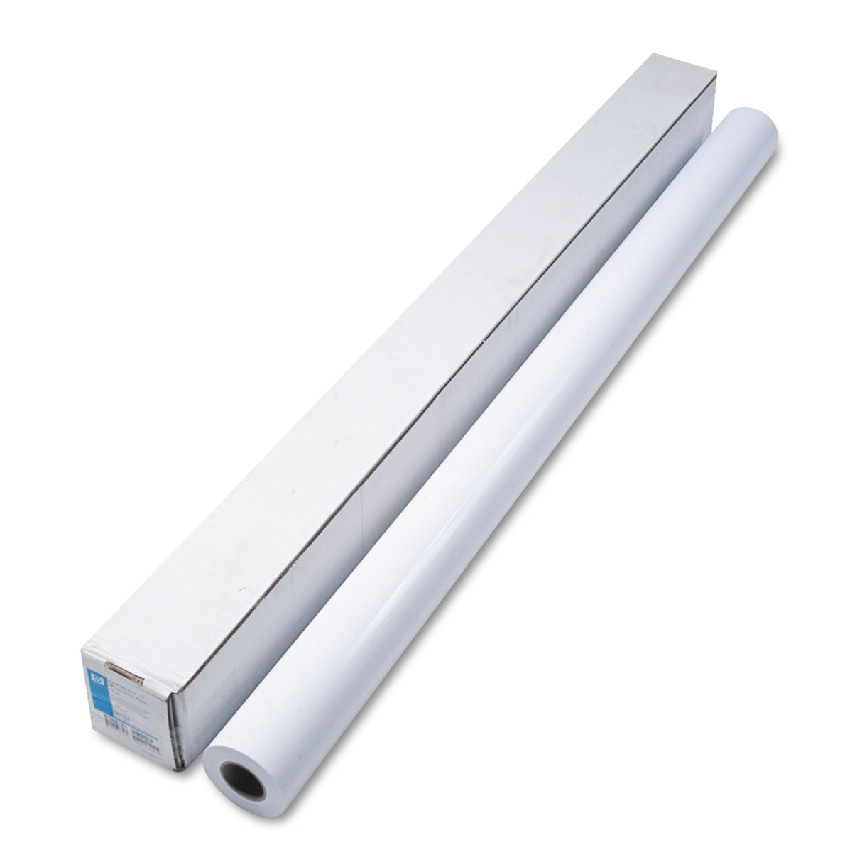 HP DesignJet Large Format Paper for Inkjet Prints, 7 mil, 60" x 100 ft, Gloss White (Q6578A)