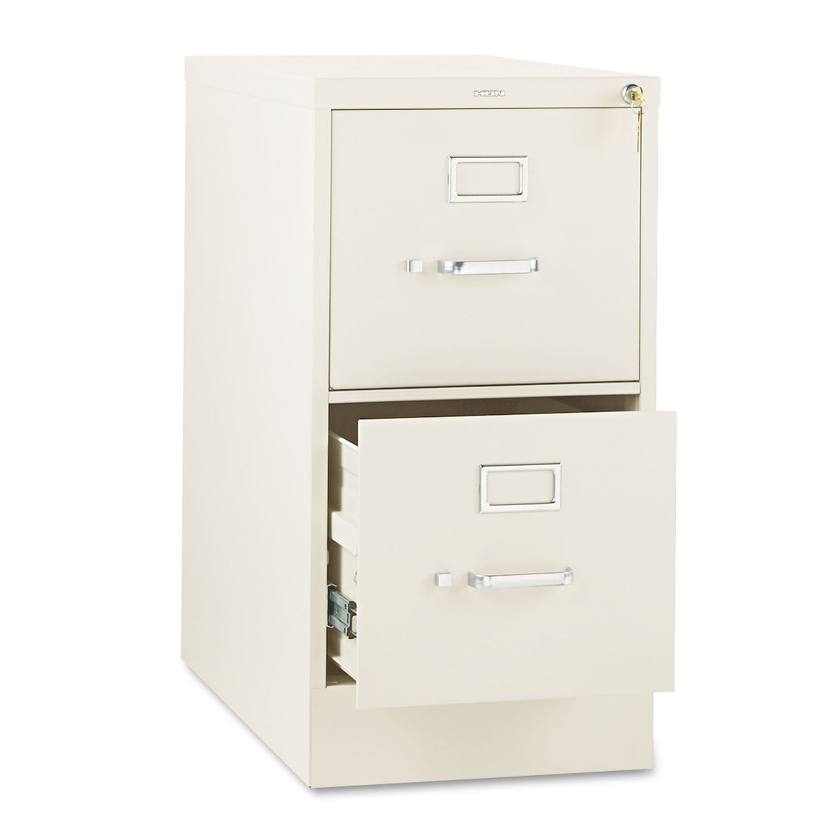 HON 310 Series Vertical File, 2 Letter-Size File Drawers, Putty, 15" x 26.5" x 29" (312PL)