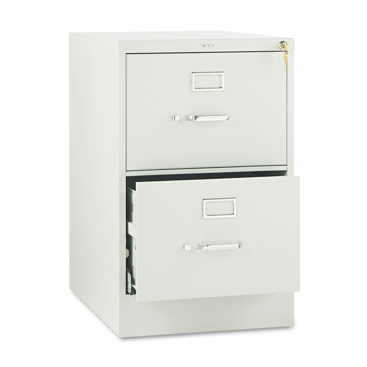 HON 510 Series Vertical File, 2 Legal-Size File Drawers, Light Gray, 18.25" x 25" x 29" (512CPQ)