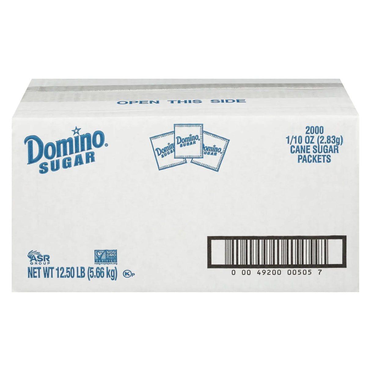 Domino Sugar Packets (2,000-Pack) | Convenient Sweetener for Any Beverage Domino Sugar