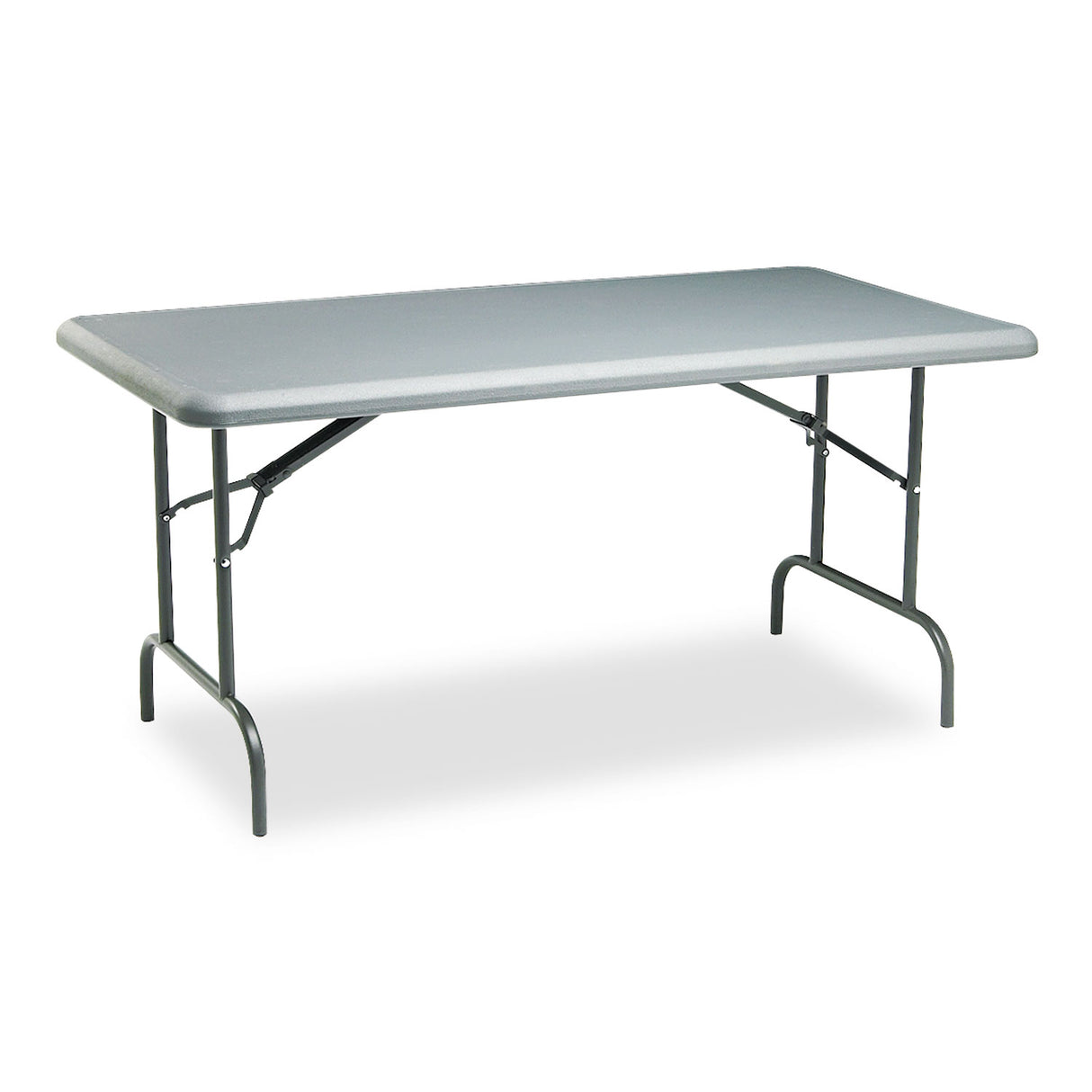 Iceberg IndestrucTable Industrial Folding Table, Rectangular, 60" x 30" x 29", Charcoal (65217)