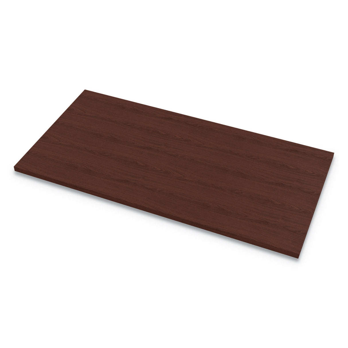 Fellowes Levado Laminate Table Top, 48" x 24", Mahogany (9650401)