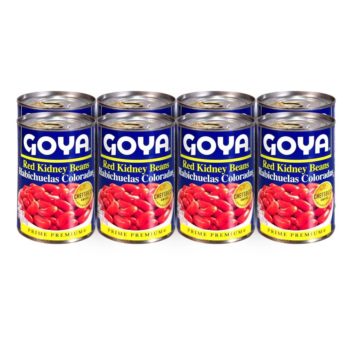 Goya Red Kidney Beans (8-Pack, 15.5 oz Each) | Tex-Mex & Latin Cooking Favorite Goya