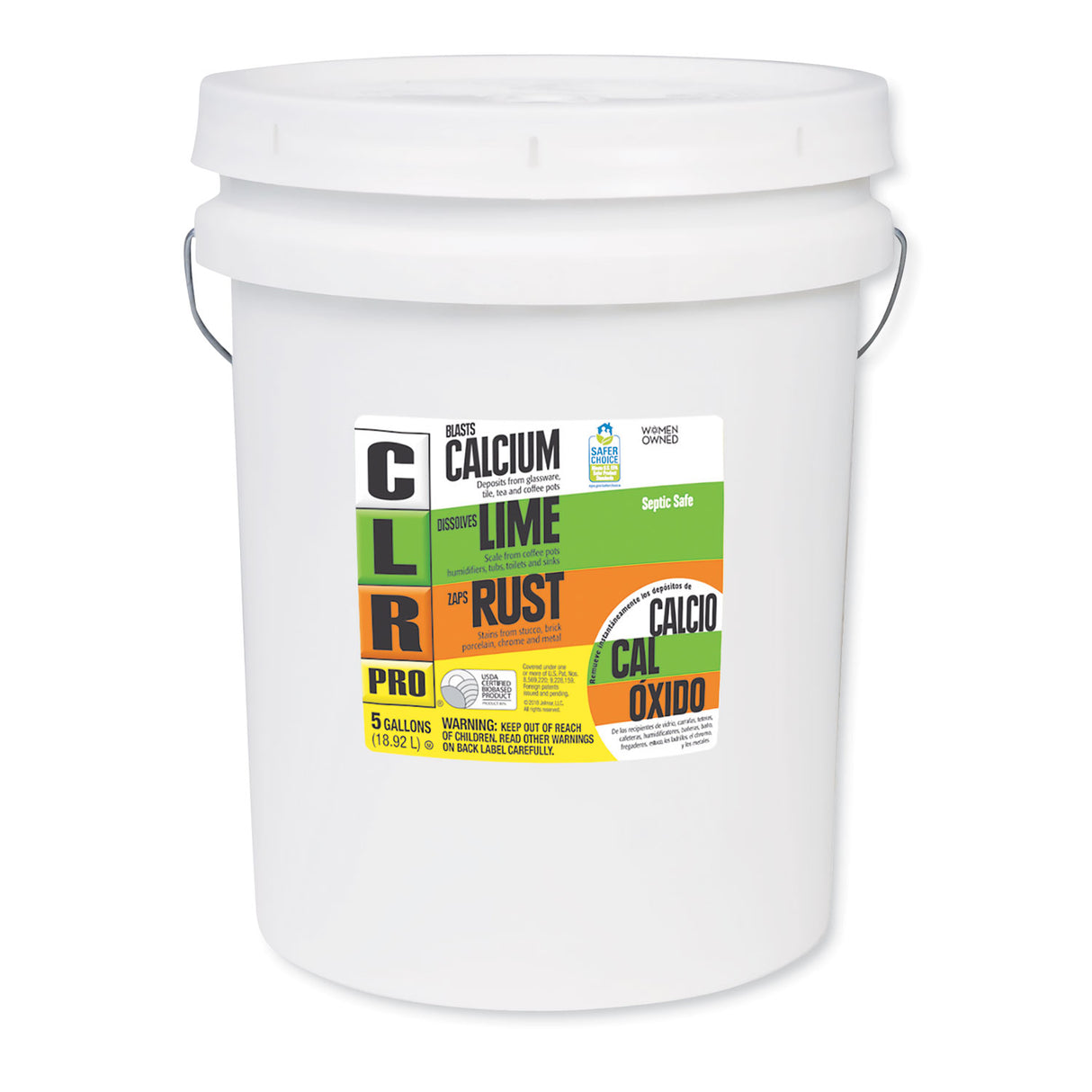 CLR PRO Calcium, Lime and Rust Remover, 5 gal Pail (CL5PRO)