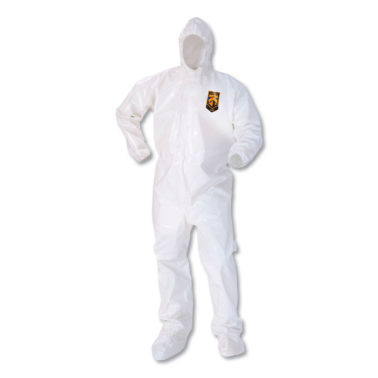 KleenGuard 45667 A80 Elastic-Cuff Hood & Boot Coveralls