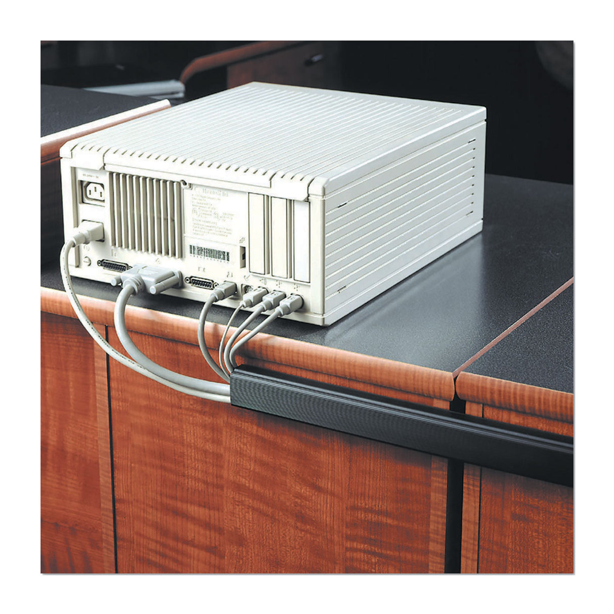 Cord Away 1.5" Locking Channel, Black (00208)