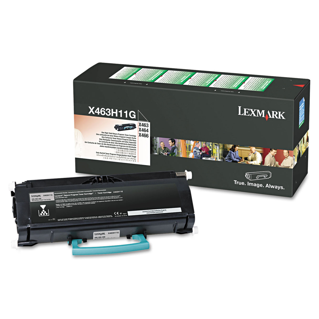 Lexmark X463H11G Return Program High-Yield Toner, 9,000 Page-Yield, Black
