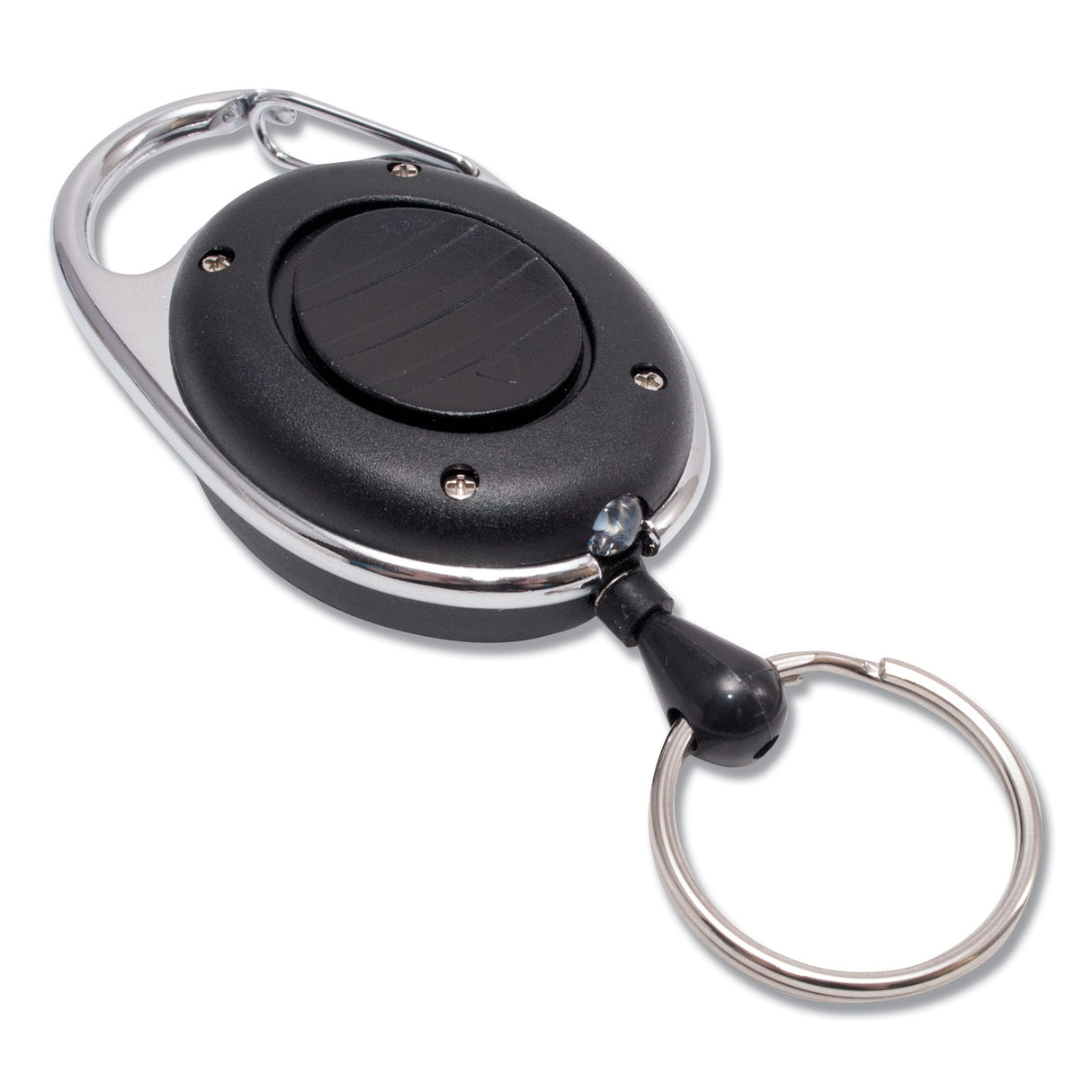 Advantus Reel with LED Light, 24", Black, 12/Pack (91128)