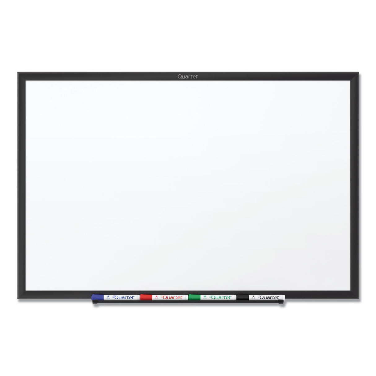 Quartet Classic Series Total Erase Dry Erase Boards, 36 x 24, White Surface, Black Aluminum Frame (S533B)