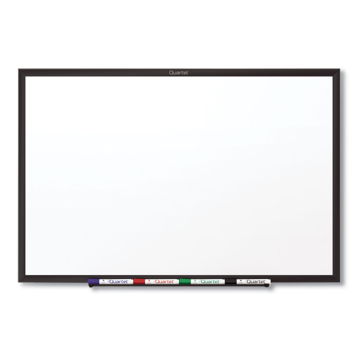 Quartet Classic Series Total Erase Dry Erase Boards, 60 x 36, White Surface, Black Aluminum Frame (S535B)