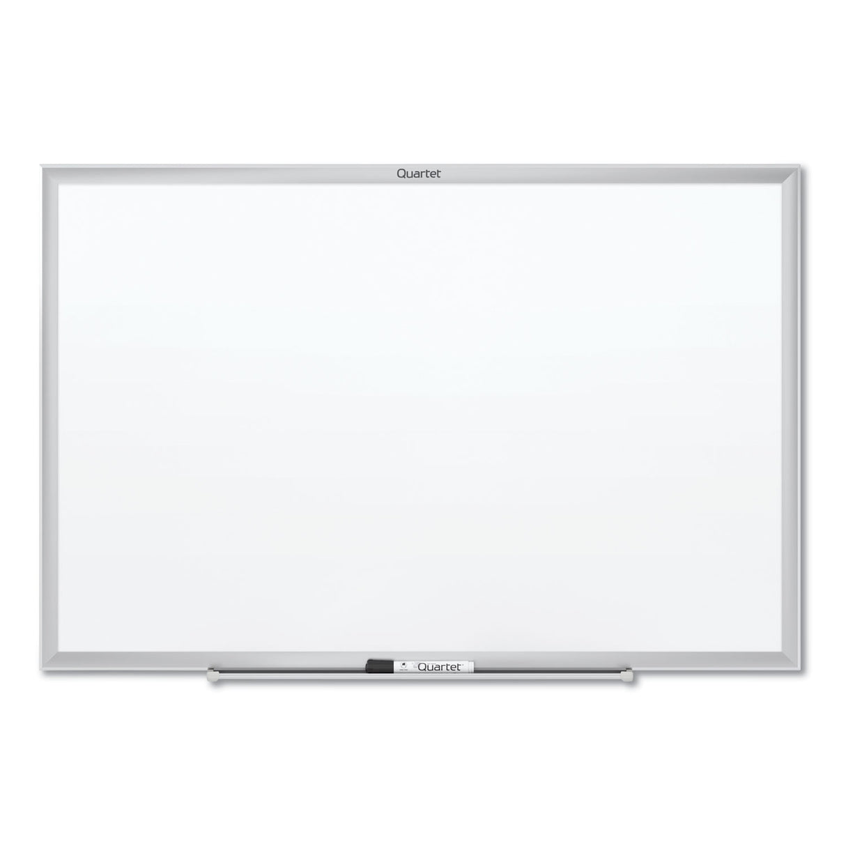 Quartet Classic Series Total Erase Dry Erase Boards, 60 x 36, White Surface, Silver Anodized Aluminum Frame (S535)