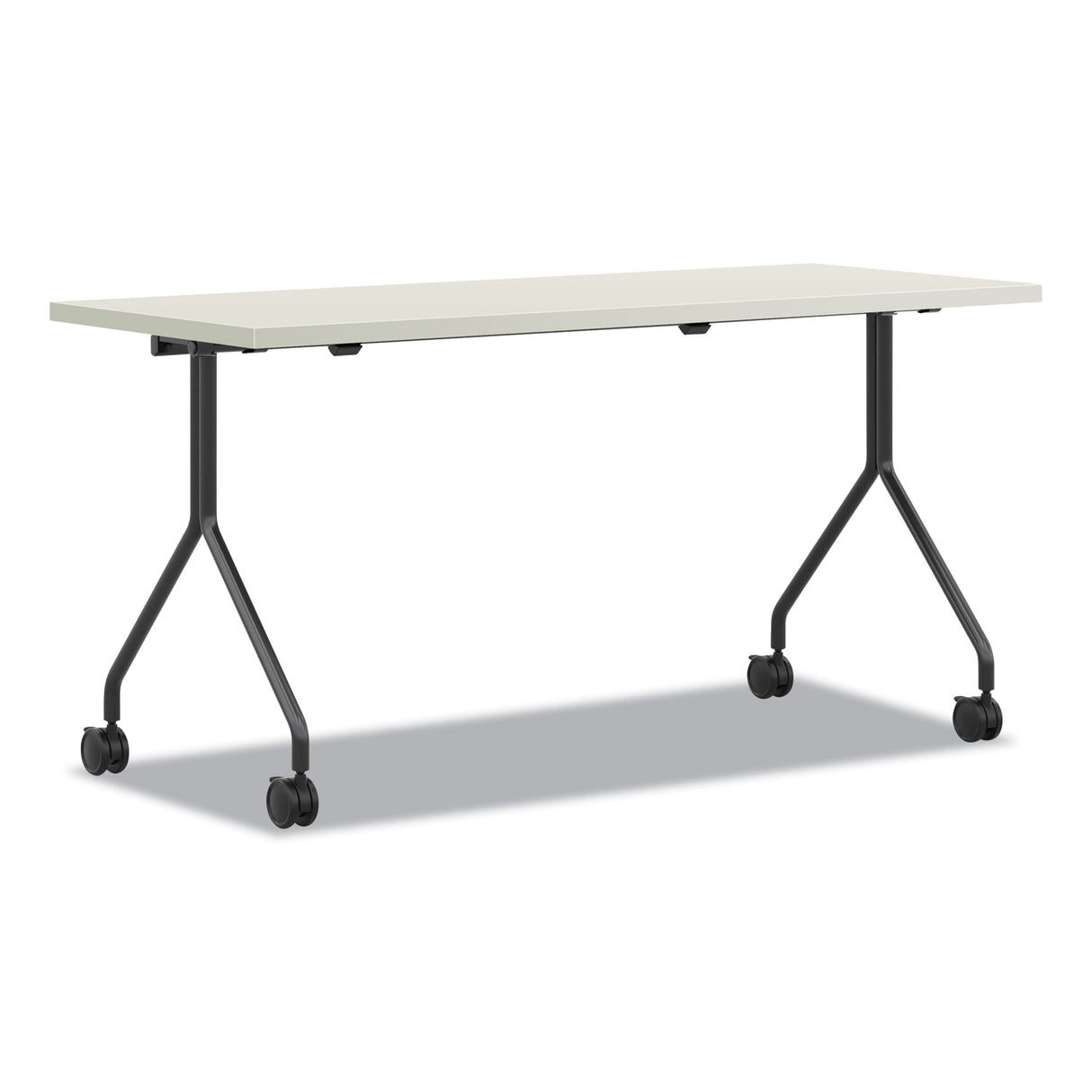 HON Between Nested Multipurpose Tables, Rectangular, 60w x 24d x 29h, Silver Mesh/Loft (PT2460NSB9LT)