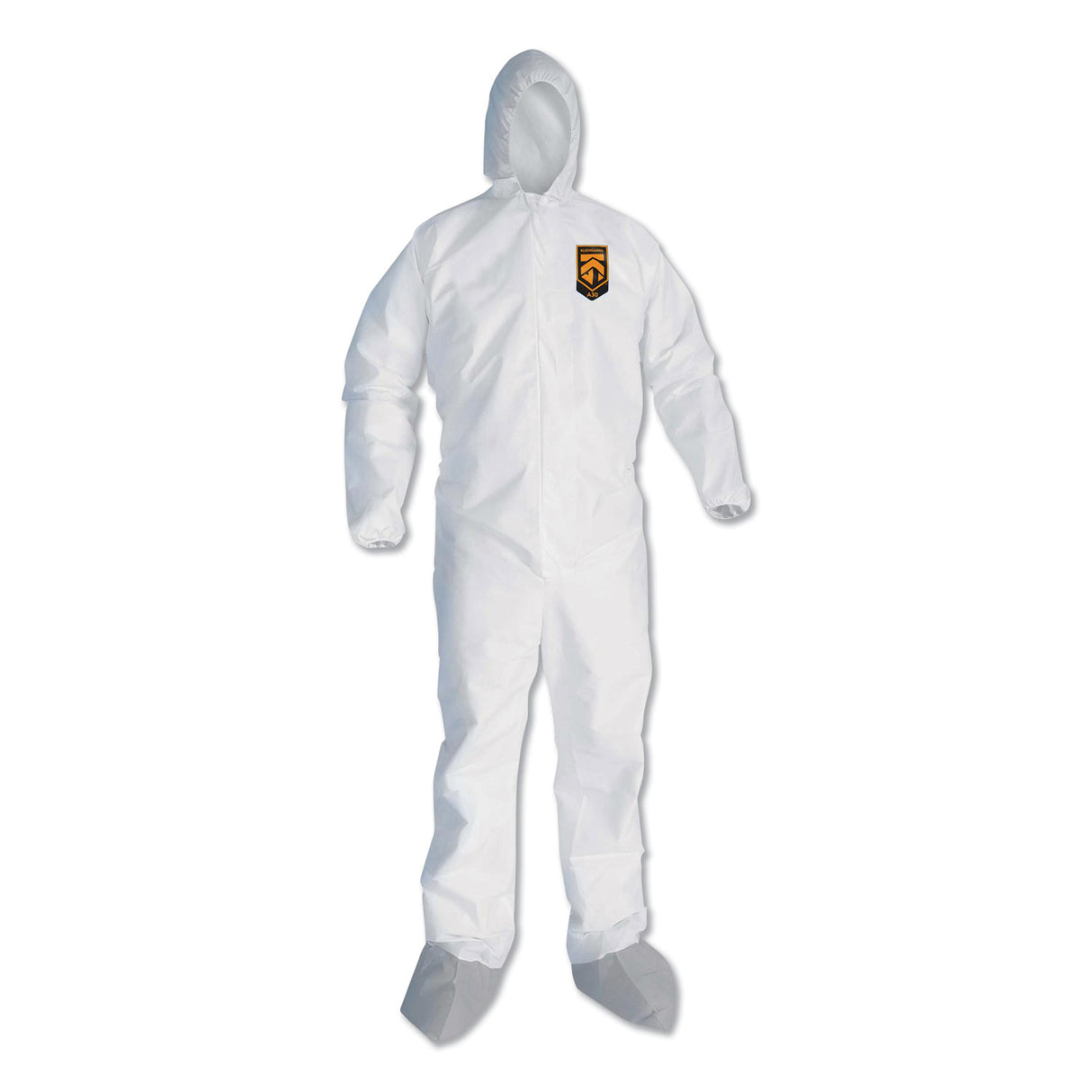 KleenGuard A45 Liquid/Particle Protection Surface Prep/Paint Coveralls, 2X-Large, White, 25/Carton (48975)