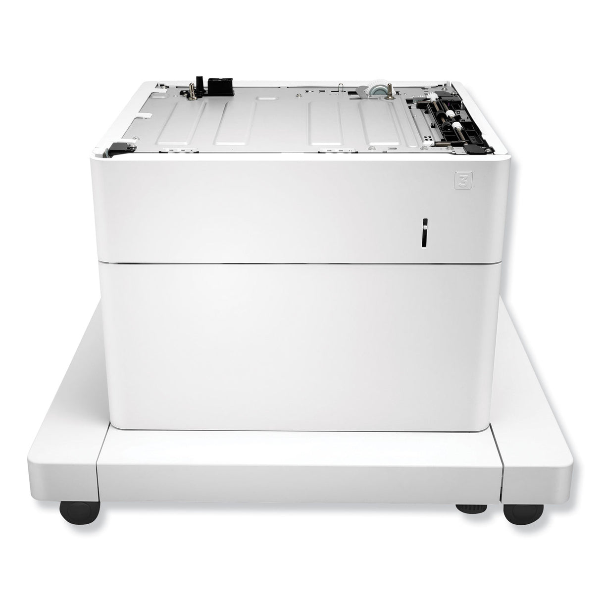 HP J8J91A LaserJet Paper Feeder and Cabinet, 550 Sheet Capacity