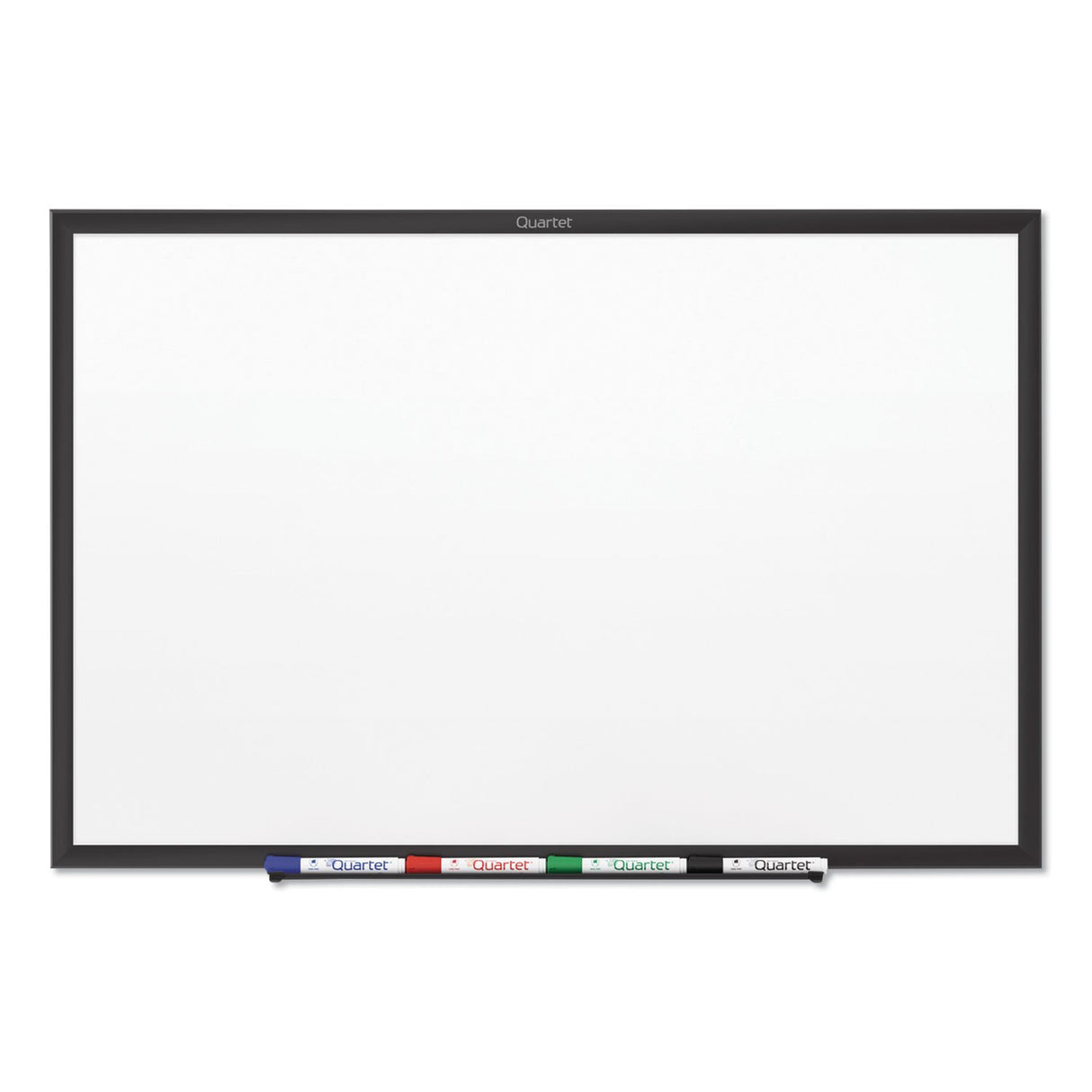 Quartet Classic Series Nano-Clean Dry Erase Board, 48 x 36, White Surface, Black Aluminum Frame (SM534B)