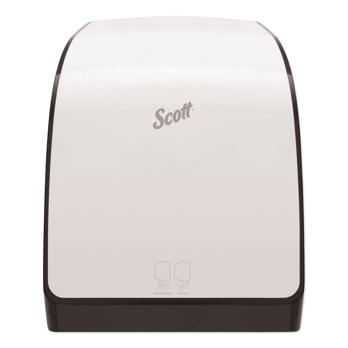 Pro Electronic Hard Roll Towel Dispenser, 12.66 X 9.18 X 16.44, White