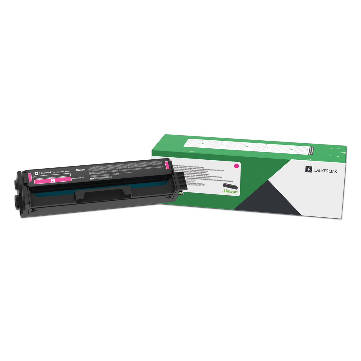 Lexmark C331HM0 Return Program High-Yield Toner, 2,500 Page-Yield, Magenta