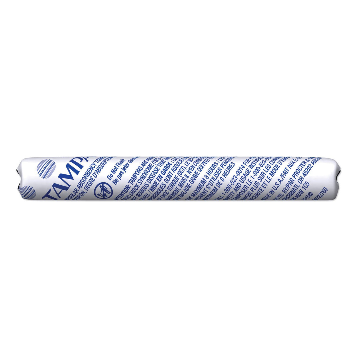 Tampax Tampons for Vending, Original, Regular Absorbency, 500/Carton (025001)