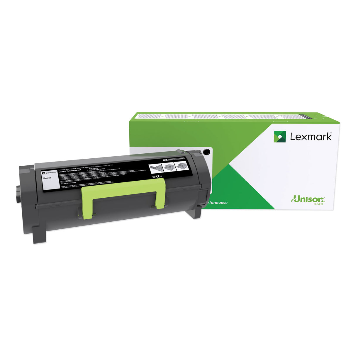 Lexmark 60F1H0E High-Yield Toner, 10,000 Page-Yield, Black